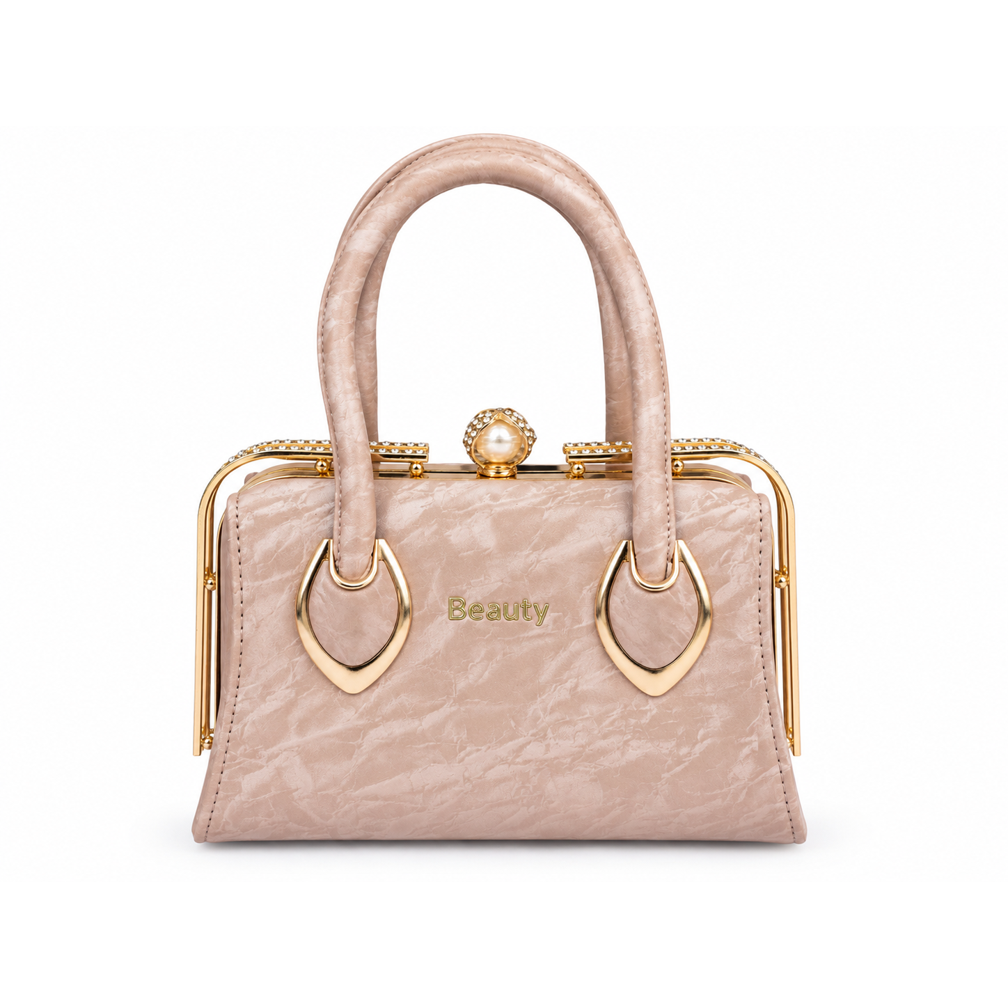 Velmoras Beauty Frame Bag — Nude